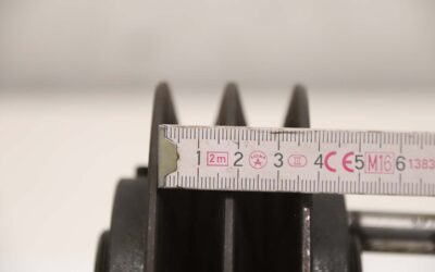 Keilriemenscheibe 2-rillig Ø153 mm von unbekannt - V-Riemenscheibe mit variabler Steigung – Bild 4