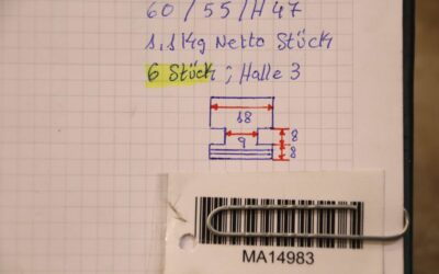 Wechselbacken 6 Satz von unbekannt - Breite 18 mm – Bild 7