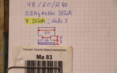 Wechselbacken 7 Satz von unbekannt - Breite 20 mm – Bild 7