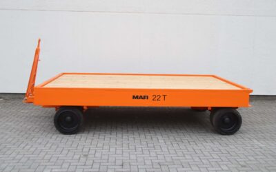 Schwerlast-Transportwagen 22 Tonnen von MAFI** - 4000/2500/H895 mm – Bild 3