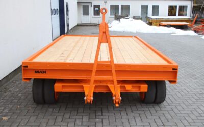 Schwerlast-Transportwagen 22 Tonnen von MAFI** - 4000/2500/H895 mm – Bild 6