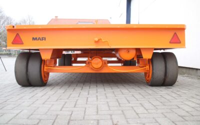 Schwerlast-Transportwagen 22 Tonnen von MAFI** - 4000/2500/H895 mm – Bild 9