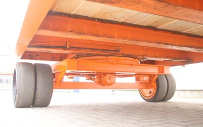 Schwerlast-Transportwagen 22 Tonnen von MAFI** - 4000/2500/H895 mm – Bild 10
