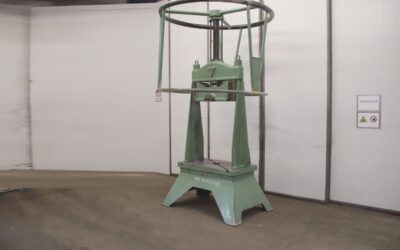 Spindelpresse 40 ton von NEHER - SPPG-40/100 – Bild 3