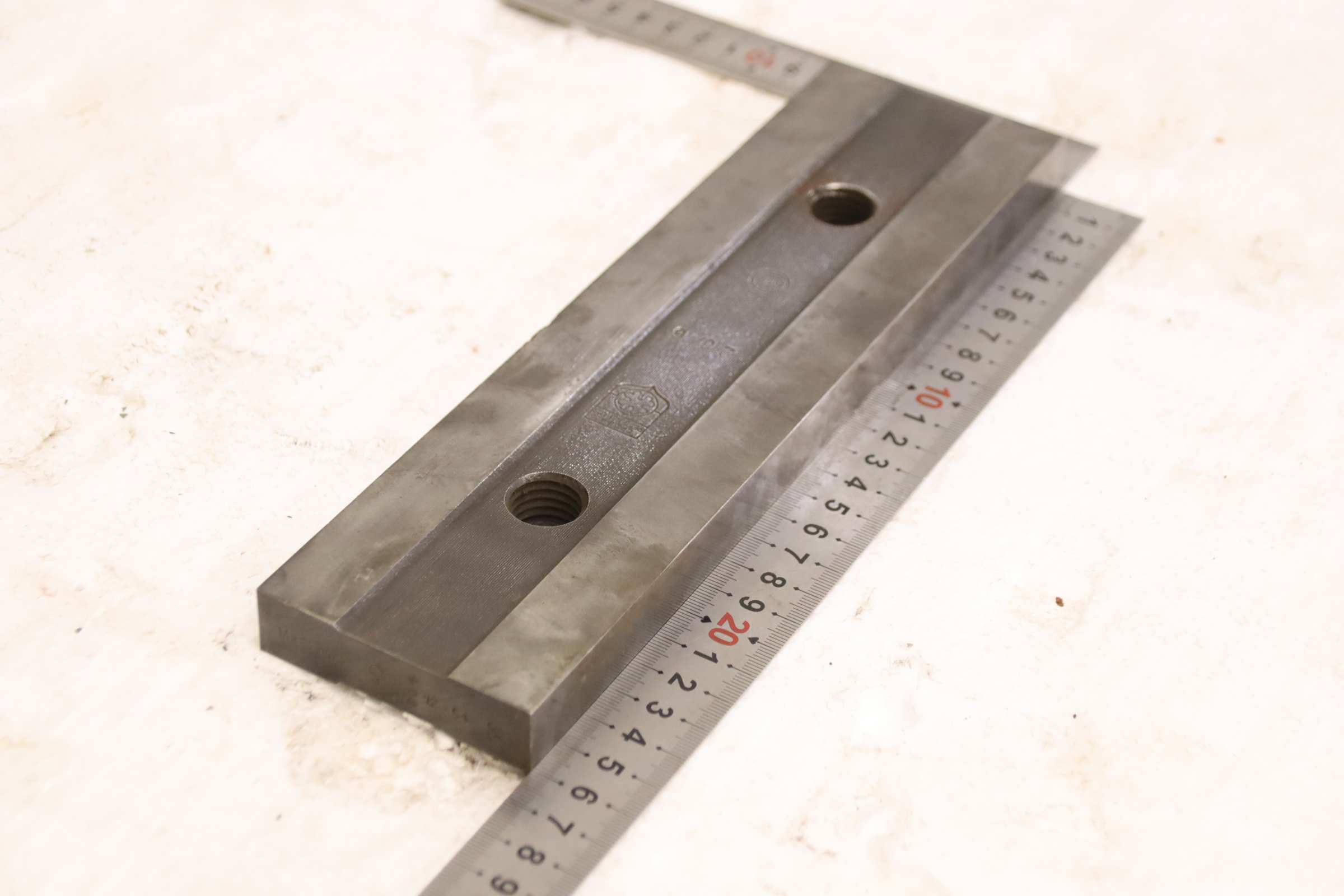 Flachstahlmesser 2 Stück von Peddinghaus - 210/16Schneidlänge 260 mm – Bild 2