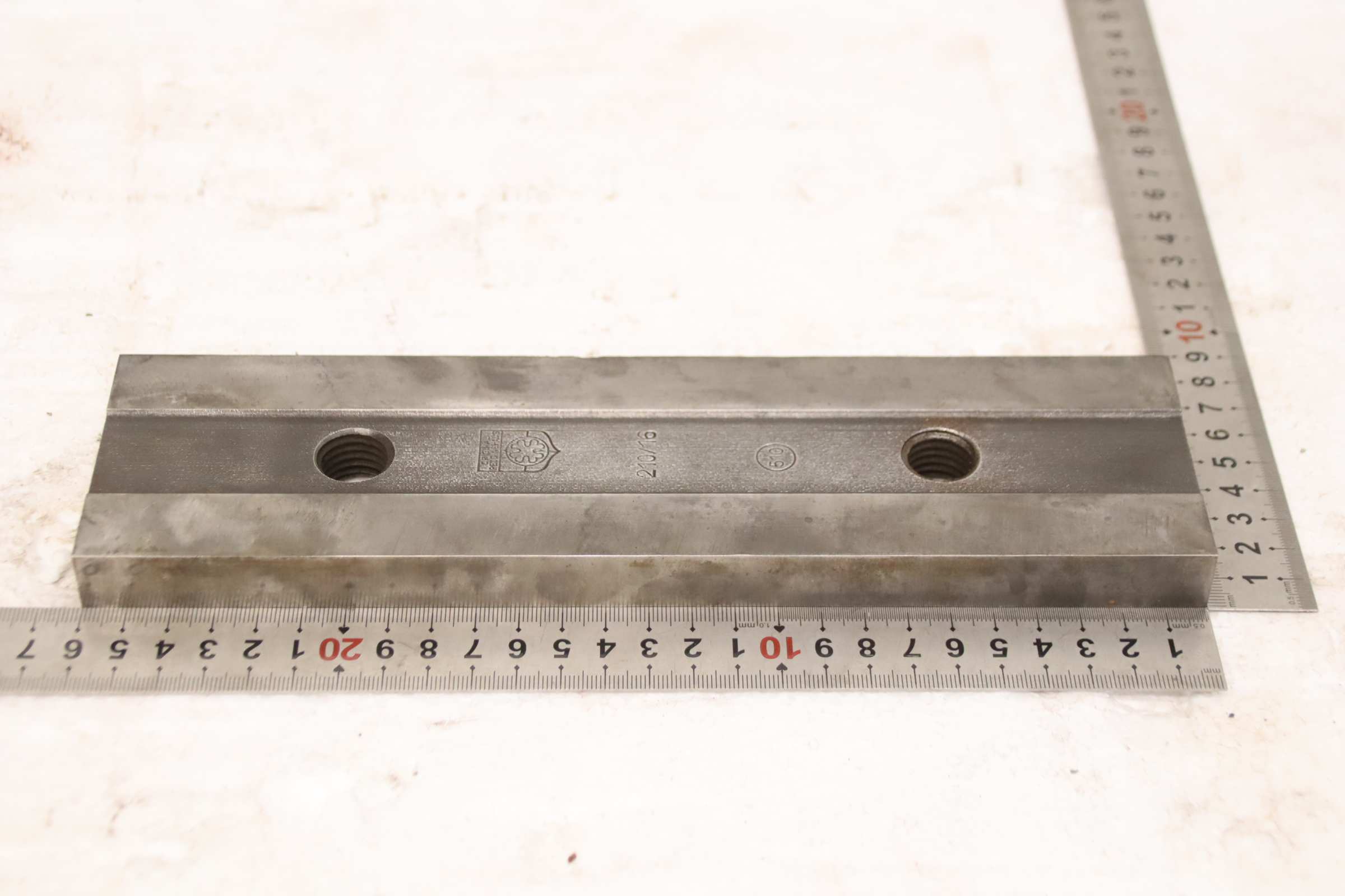 Flachstahlmesser 2 Stück von Peddinghaus - 210/16Schneidlänge 260 mm – Bild 3