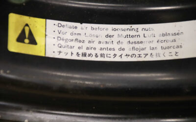 Reifen mit Felge von Yokohama - Super Lug 520  7.00-12   12PR14 – Bild 8