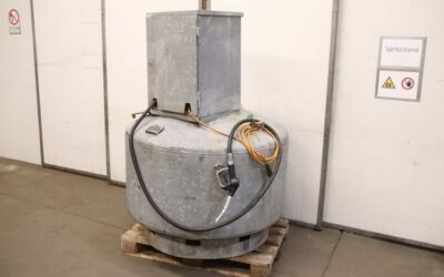 Tankanlage von Rietberg - Tankinhalt 950 l  DIN 6623D
