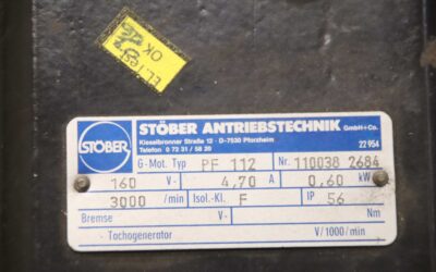 Servomotor 160 V von Stöber - PF 112 – Bild 4