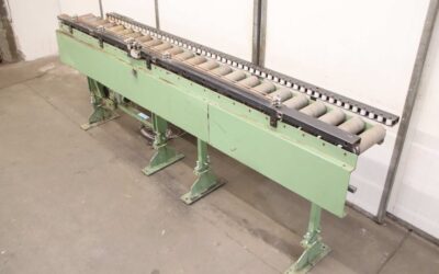 Rollenbahn angetrieben 10 bis 46 m/min von Gubisch - RF 3.0  250 x 2900 mm