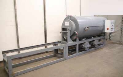 Vakuum-Pyrolyse-Reinigungsofen von unbekannt - Innenraum Ø 600x 2480 mm – Bild 4