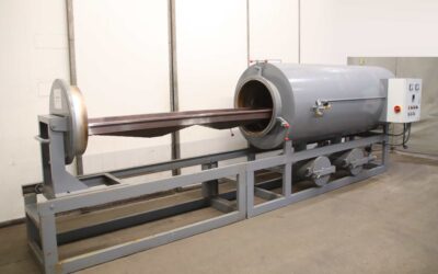 Vakuum-Pyrolyse-Reinigungsofen von unbekannt - Innenraum Ø 600x 2480 mm – Bild 5