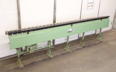 Alternative view of Rollenbahn angetrieben 9 bis 45 m/min von Gubisch - RF 4.0  250 x 4000 mm