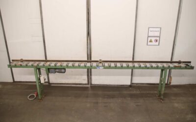 Rollenbahn angetrieben 3,75 bis 70,2 m/min von FN Friedrich Niemenn - 140 x 4400 mm – Bild 3