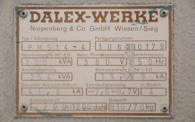 Punktschweißmaschine 200 kVA von Dalex - PMS 14-4 – Bild 4