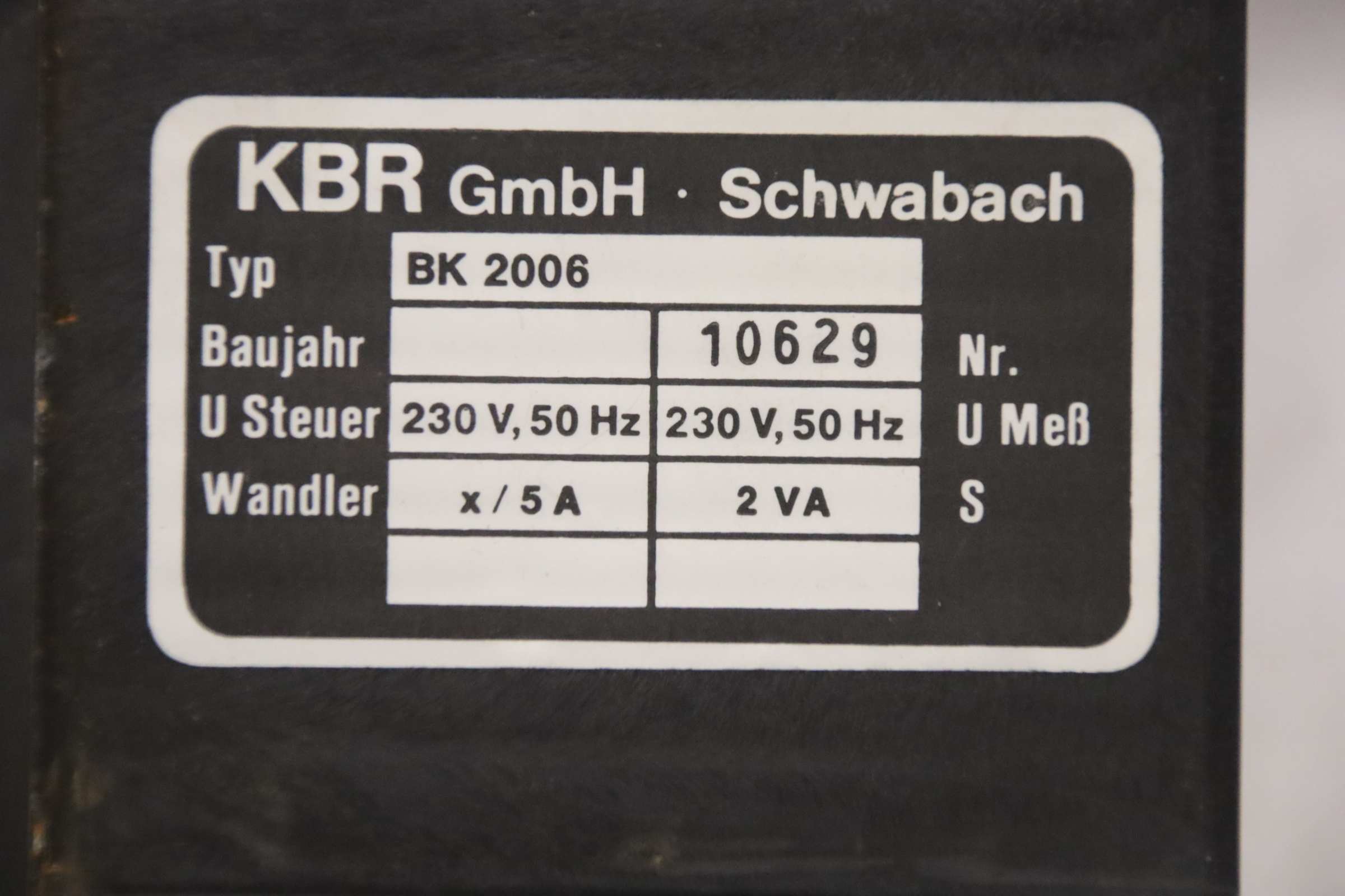 Blindleistungsregler von KBR - BK 2006 – Bild 4