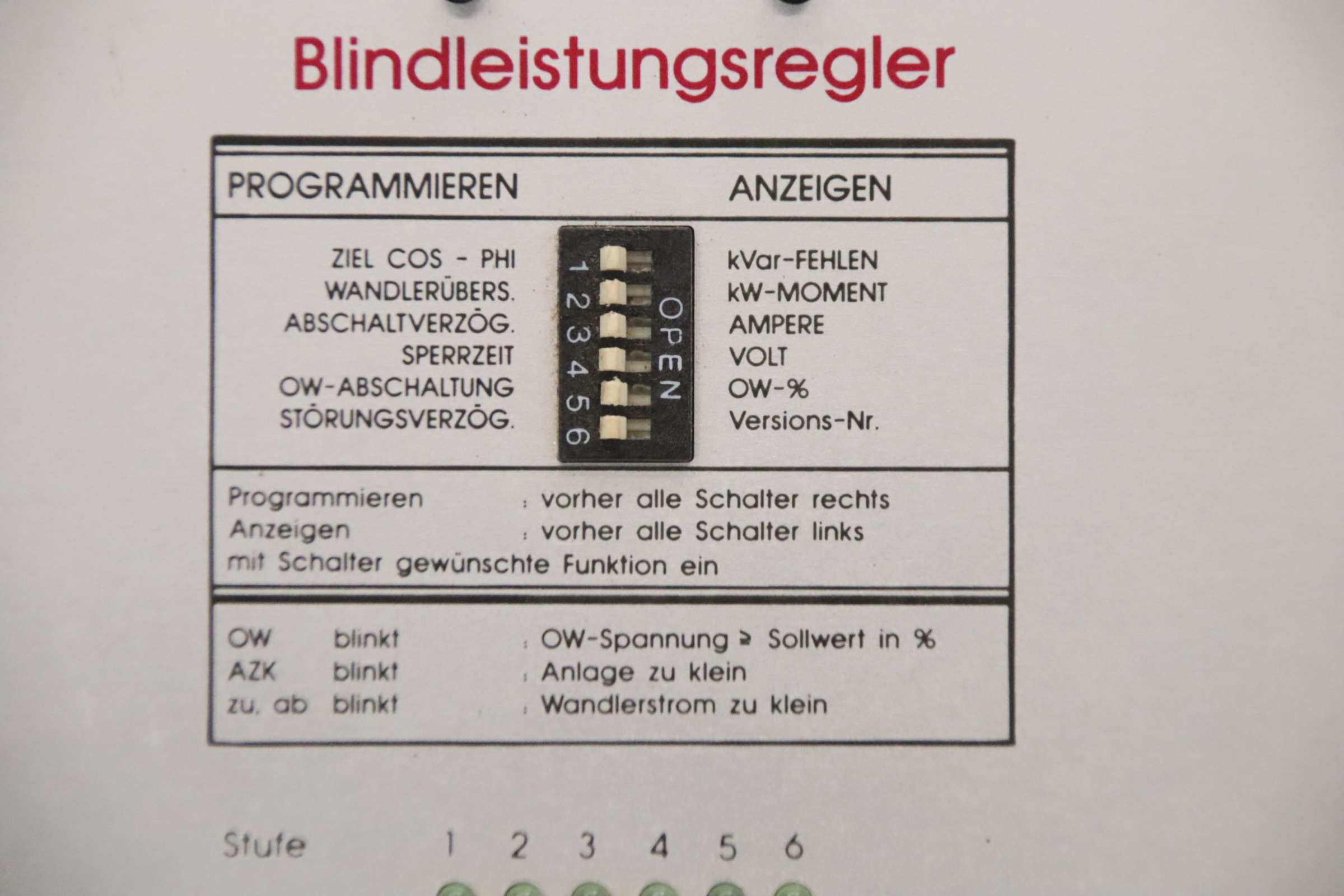 Blindleistungsregler von KBR - BK 2006 – Bild 7