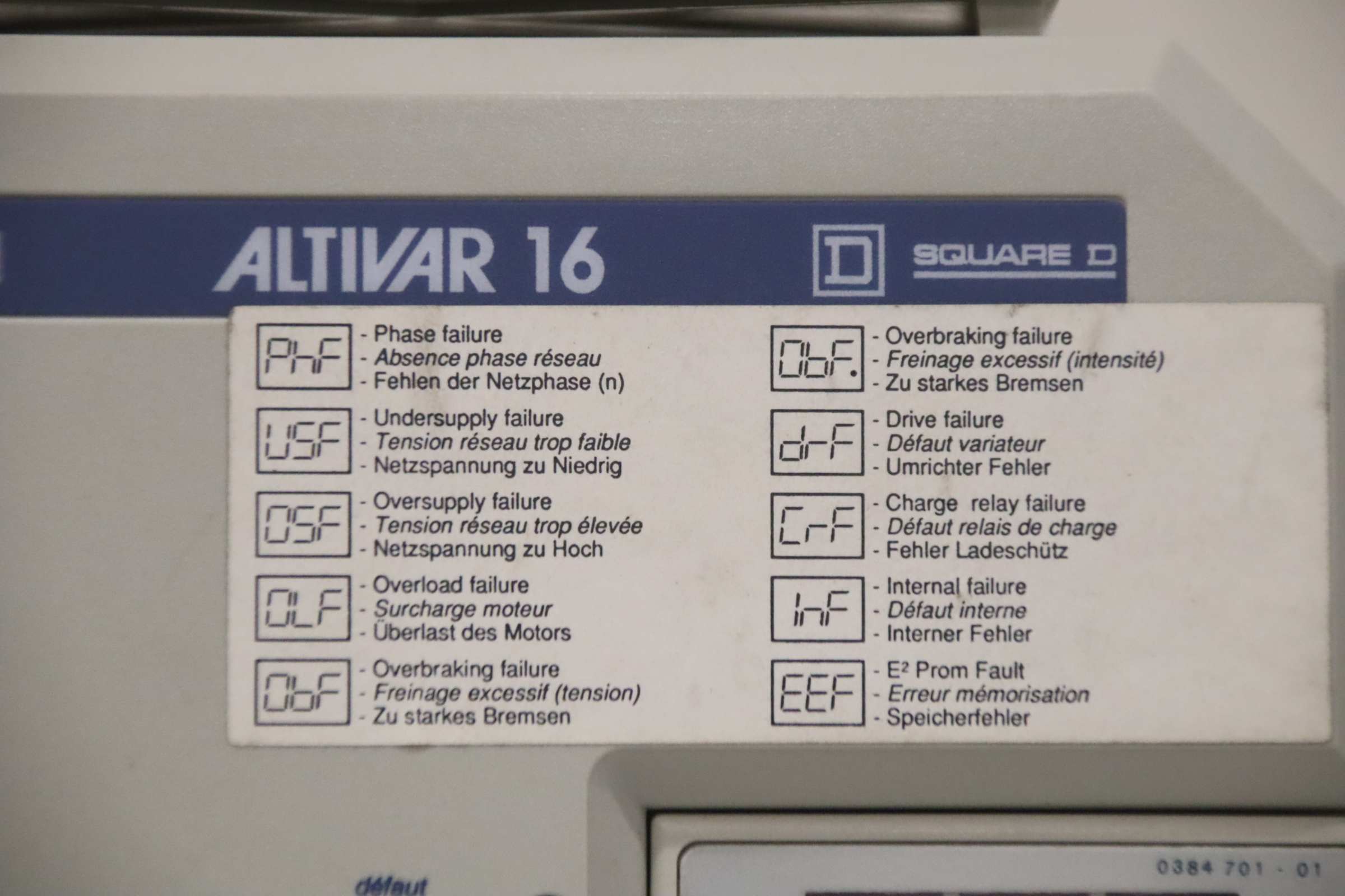 Frequenzumrichter 1,5 kW von Telemecanique - ATV16U29M2 – Bild 6