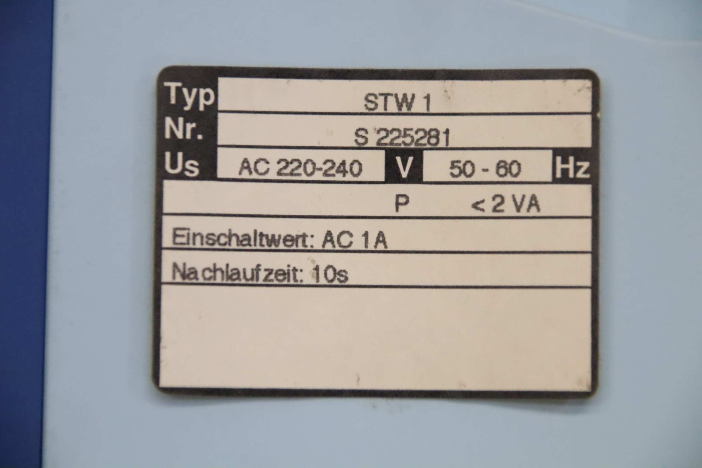 Nachlaufrelais von Schuko - STW 1 – Bild 4