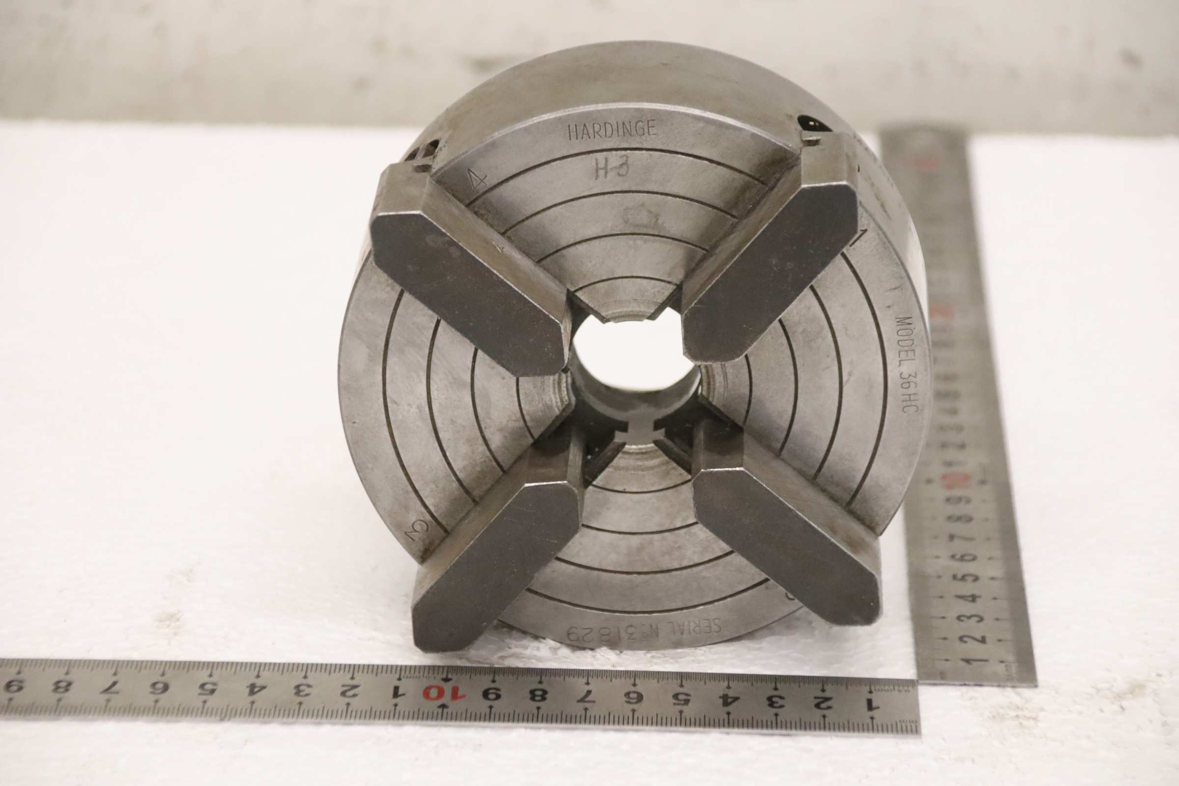 Planscheibe von HARDINGE - Ø 127 mm – Bild 3