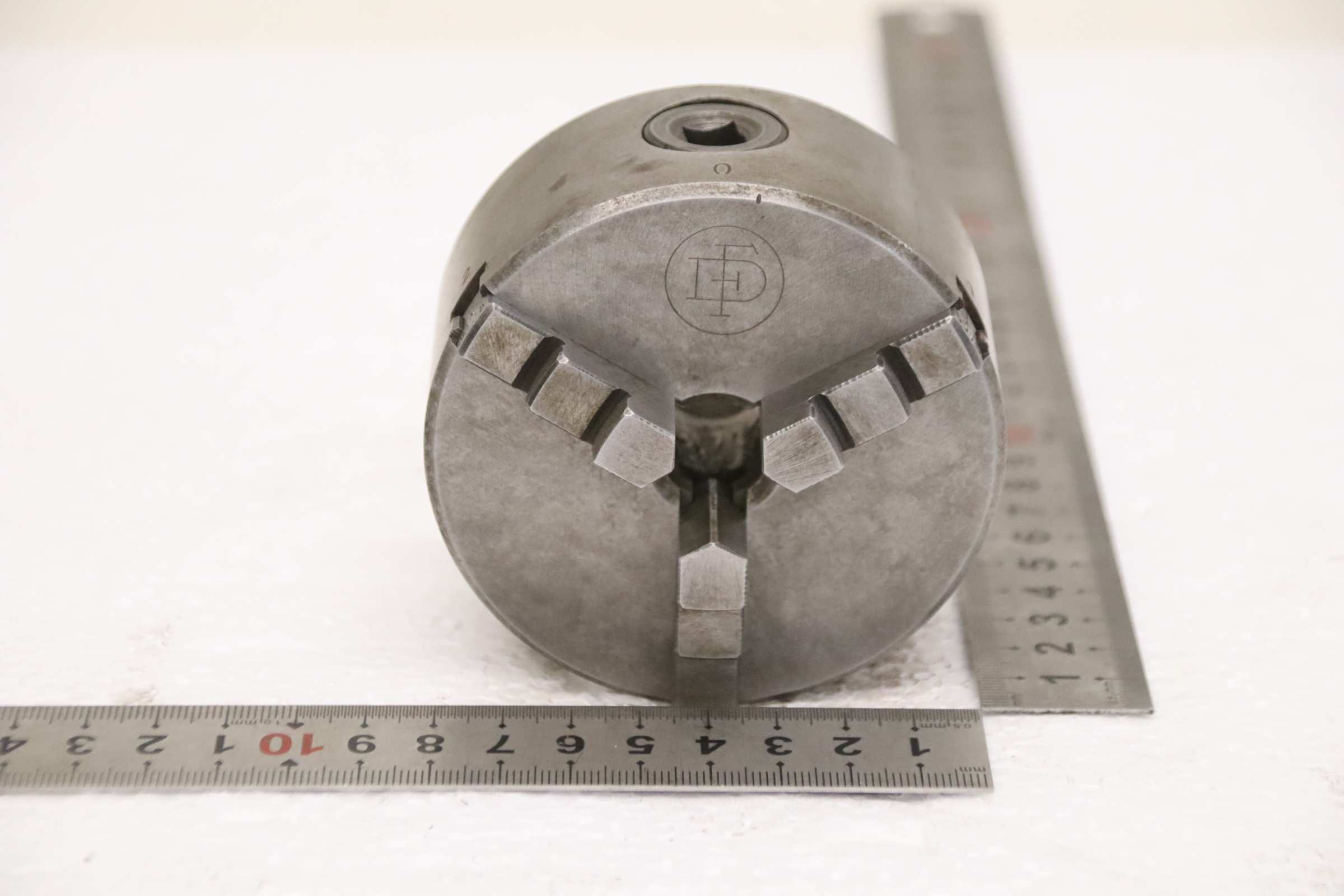 Dreibackenfutter von FD Friedrich Deckel - Ø 85 mm – Bild 3