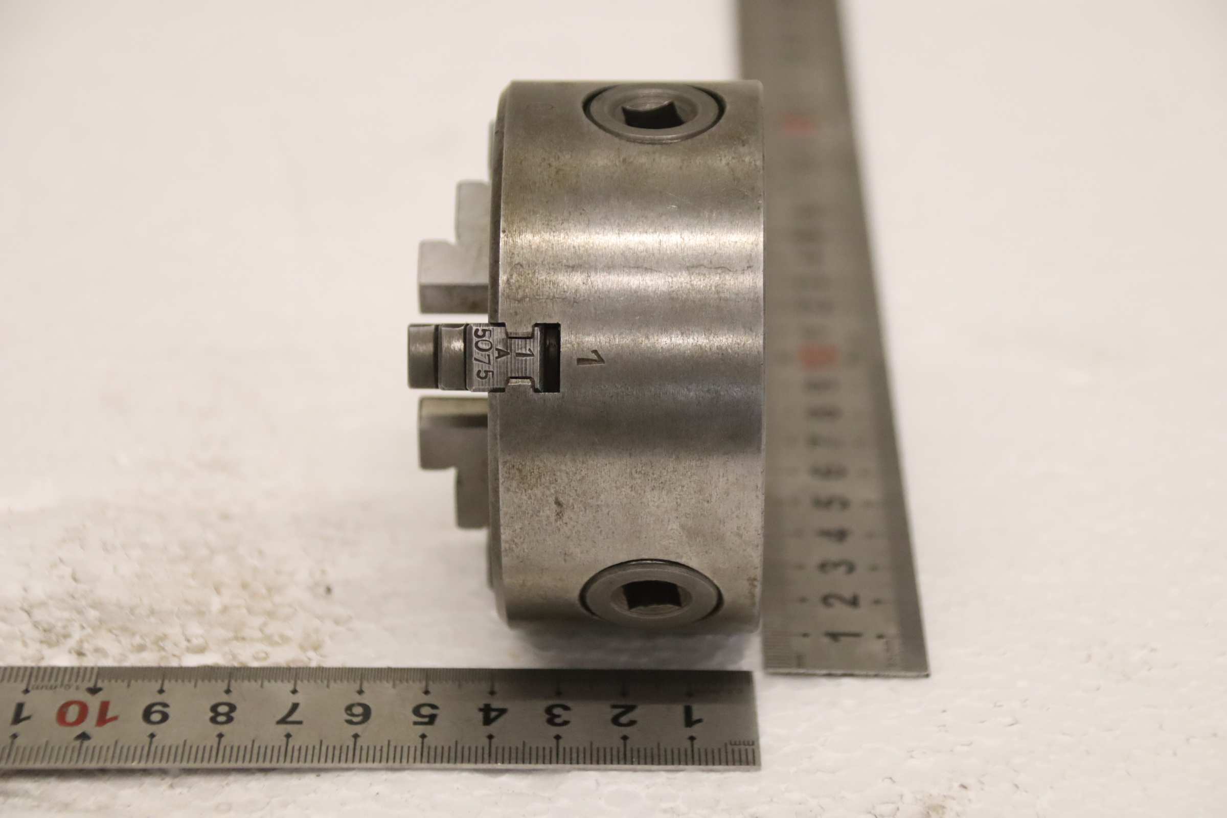Dreibackenfutter von FD Friedrich Deckel - Ø 85 mm – Bild 5