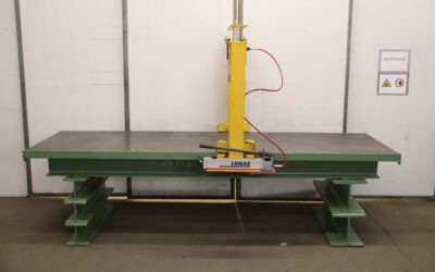 Aufspannplatte mit Richtpresse von unbekannt - 1010/3260/H860 mm – Bild 3