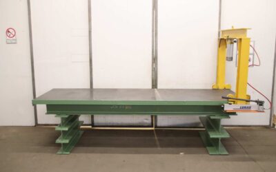 Aufspannplatte mit Richtpresse von unbekannt - 1010/3260/H860 mm – Bild 4