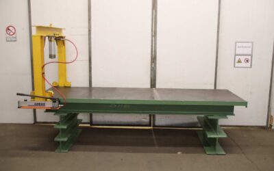 Aufspannplatte mit Richtpresse von unbekannt - 1010/3260/H860 mm – Bild 5