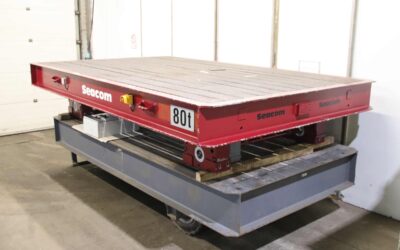 Gleiswagen 40 Tonnen mit Antrieb netzbetrieben von Seacom** - GWN 40t  4000 x 2500 mm
