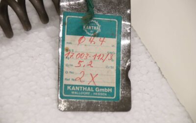 Heizelement von Kanthal - 17.003-112/3  12 Spiralen – Bild 4