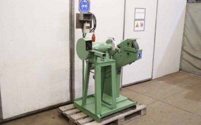 Bandschleifmaschine und Doppelschleifbock von Flott Grit - 75 x 2000 mm / 702 1 /2/200 x 32 x 51 – Bild 2