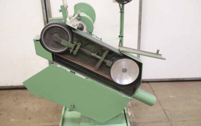 Bandschleifmaschine und Doppelschleifbock von Flott Grit - 75 x 2000 mm / 702 1 /2/200 x 32 x 51 – Bild 8