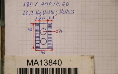 Wechselbacken Aufsatzbacken-Set 4 Satz von SCHUNK - SWB-200 Backenbreite 40 mm – Bild 6