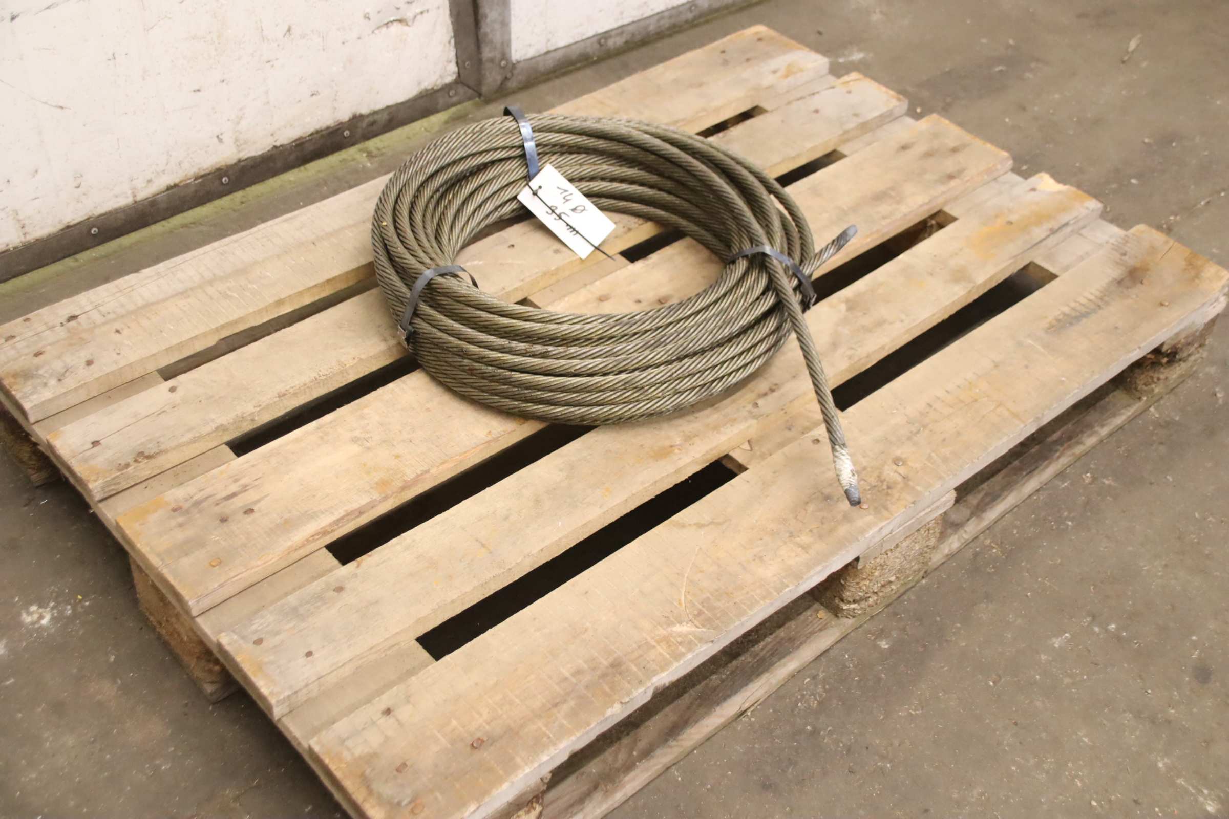 Kranseil Ø 14 mm 35 m von Stahl - Drallarm – Bild 2