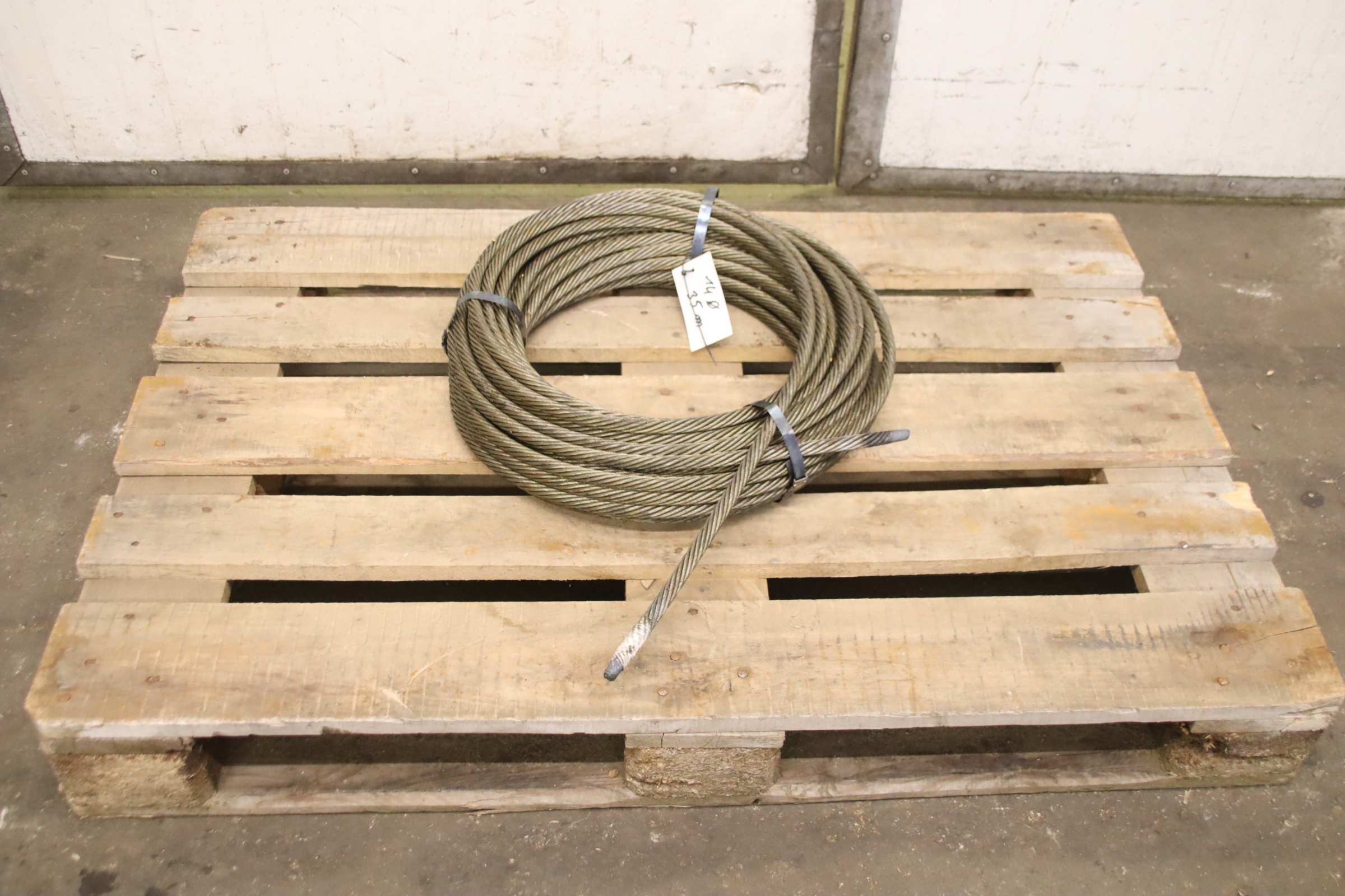 Kranseil Ø 14 mm 35 m von Stahl - Drallarm – Bild 3