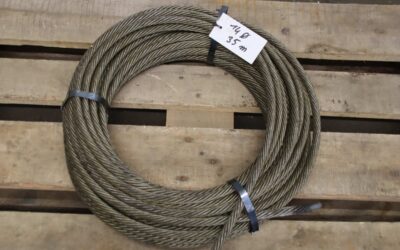 Kranseil Ø 14 mm 35 m von Stahl - Drallarm – Bild 4