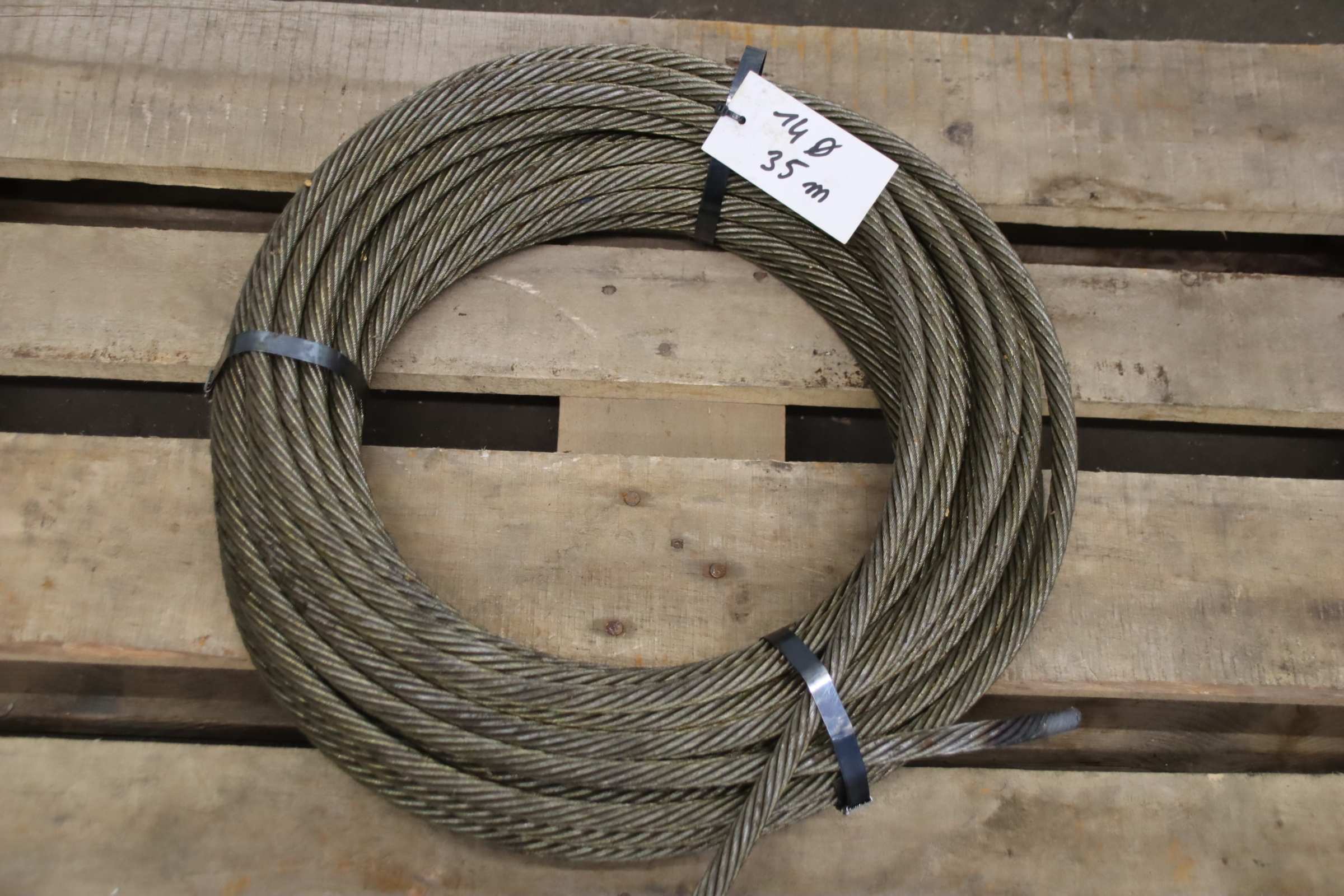Kranseil Ø 14 mm 35 m von Stahl - Drallarm – Bild 4