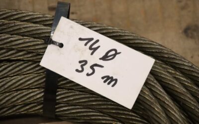 Kranseil Ø 14 mm 35 m von Stahl - Drallarm – Bild 5