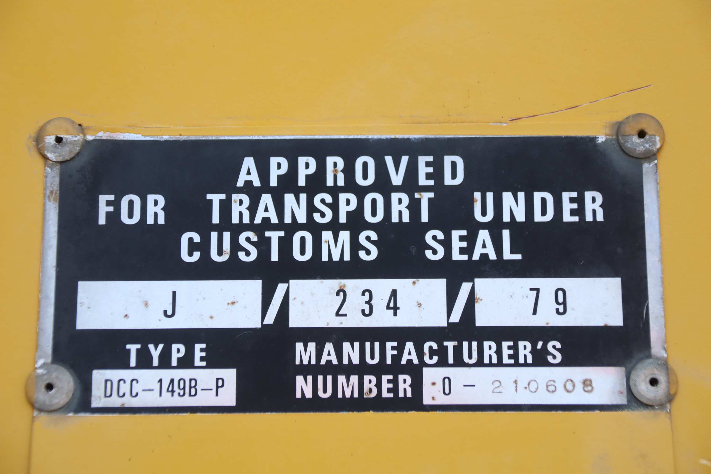 Container 20` von unbekannt - 20-Fuß-Standardcontainer DCC-149B-P – Bild 6