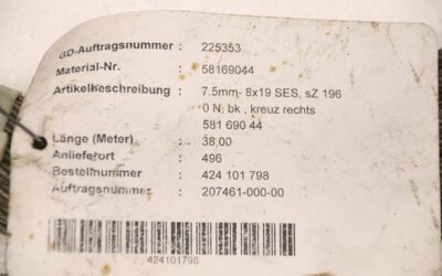 Kranseil Ø 7,5 mm 38 m von Demag - 7.5 mm- 8x19 SES,  581 690 44 – Bild 4