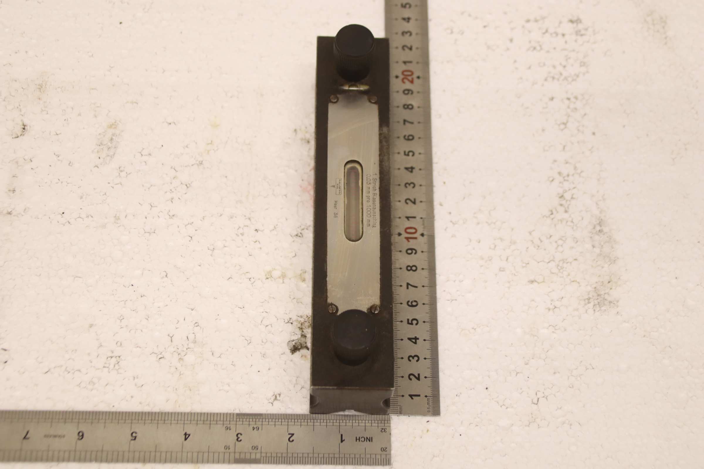 Maschinenwasserwaage von Keilpart - Heer 38 0,03 mm pro 1000 mm – Bild 5