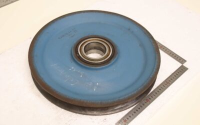 Alternative view of Seilrolle 1-rillig von Demag - 829676.44-01  Ø 420 mm  Nutbreite 37 mm
