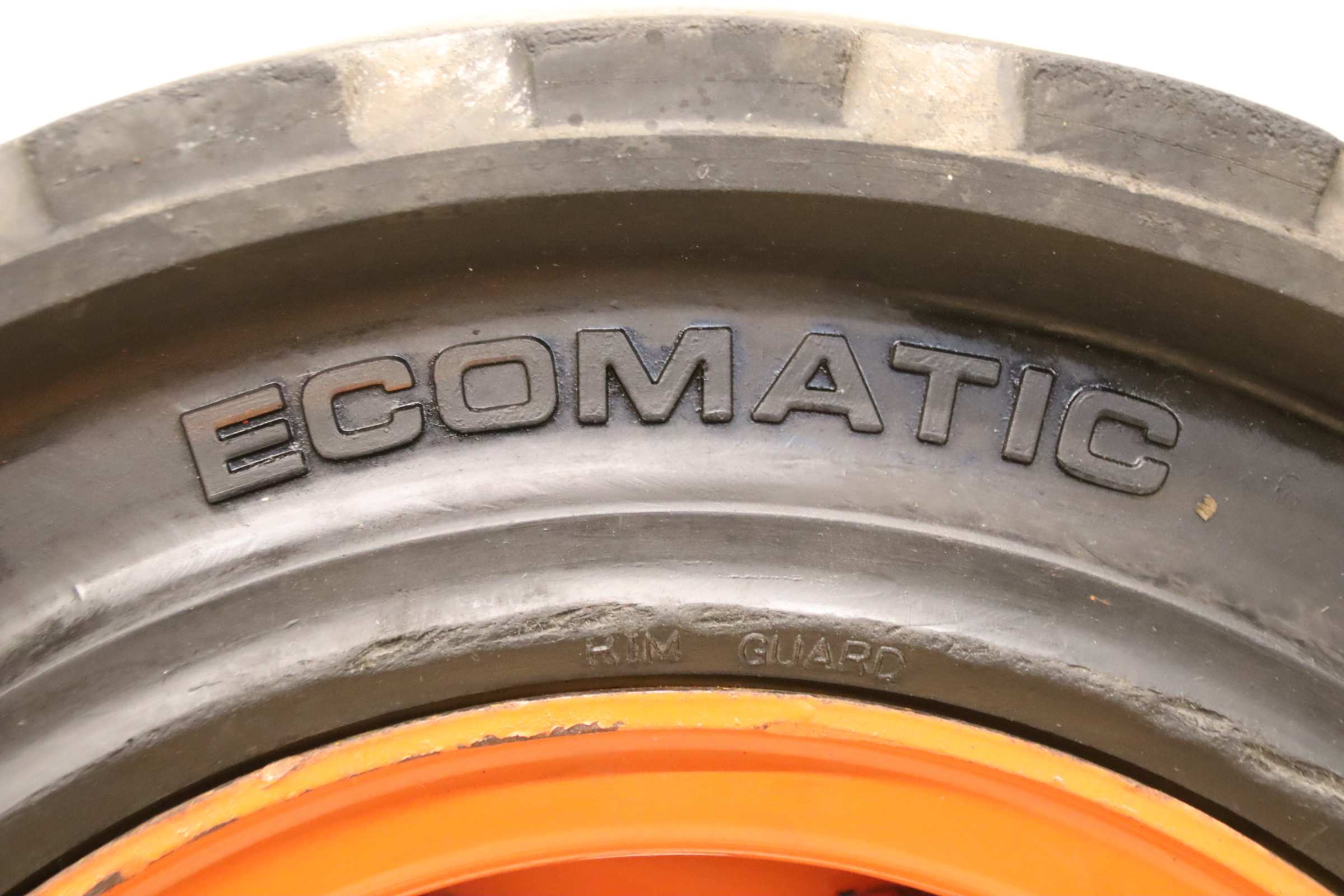 Vollgummi Reifen 2 Stück von Ecomatic - 7.00-12 RIM 5.00 S-12 – Bild 6