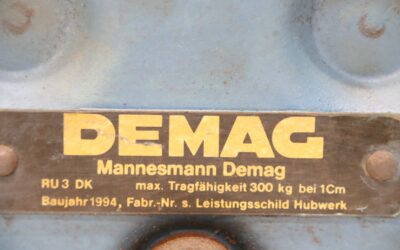 Kranfahrwerk 300 kg von Demag - RU 3 DK – Bild 5