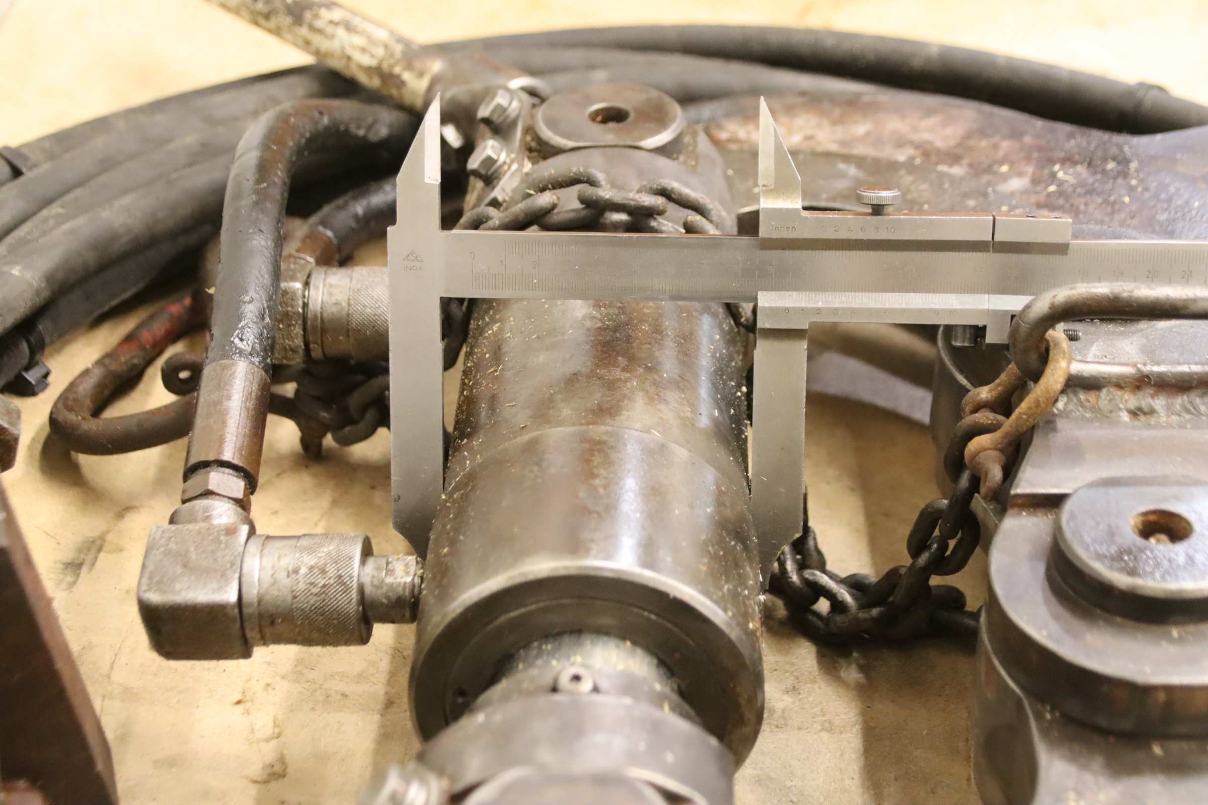 Hydraulische Abbruchschere von unbekannt - Öffnungsweite 290 mm – Bild 7