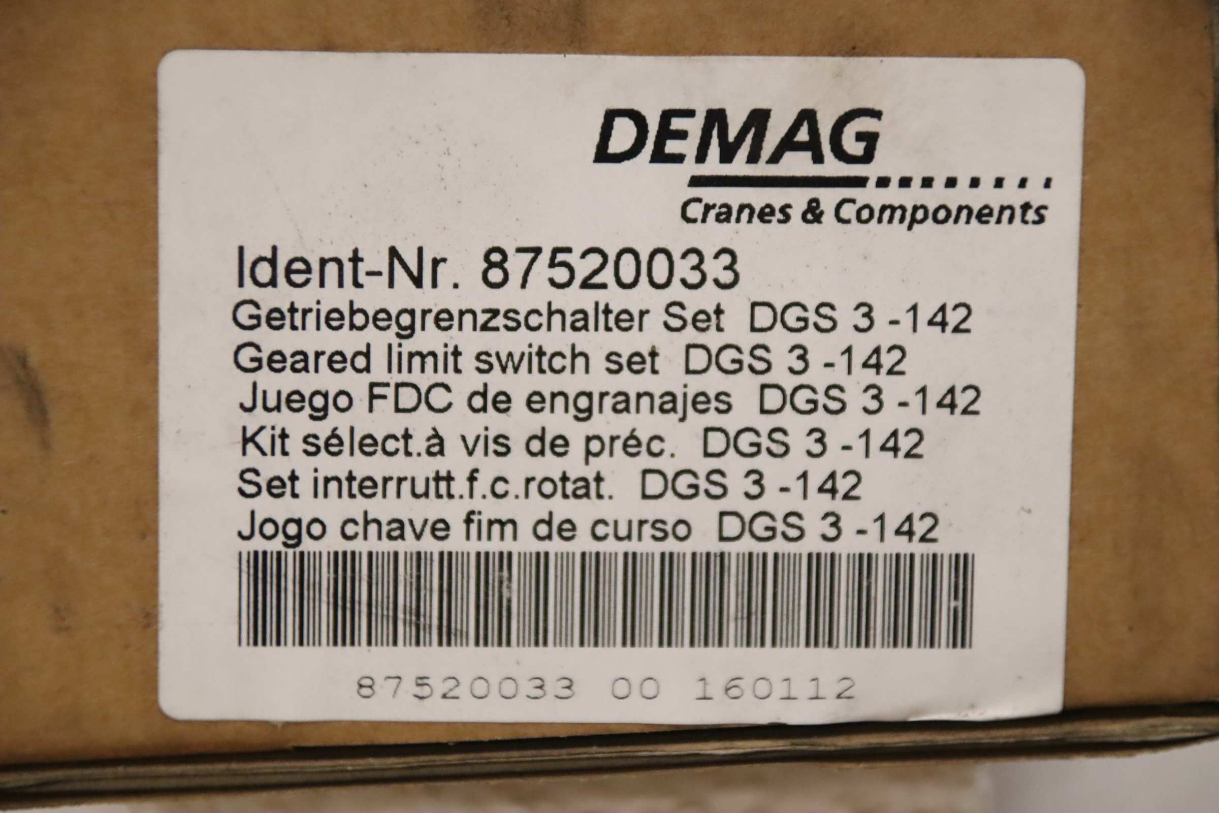 Getriebegrenzschalter von Demag - PRVZ2-A00 52501784 – Bild 9