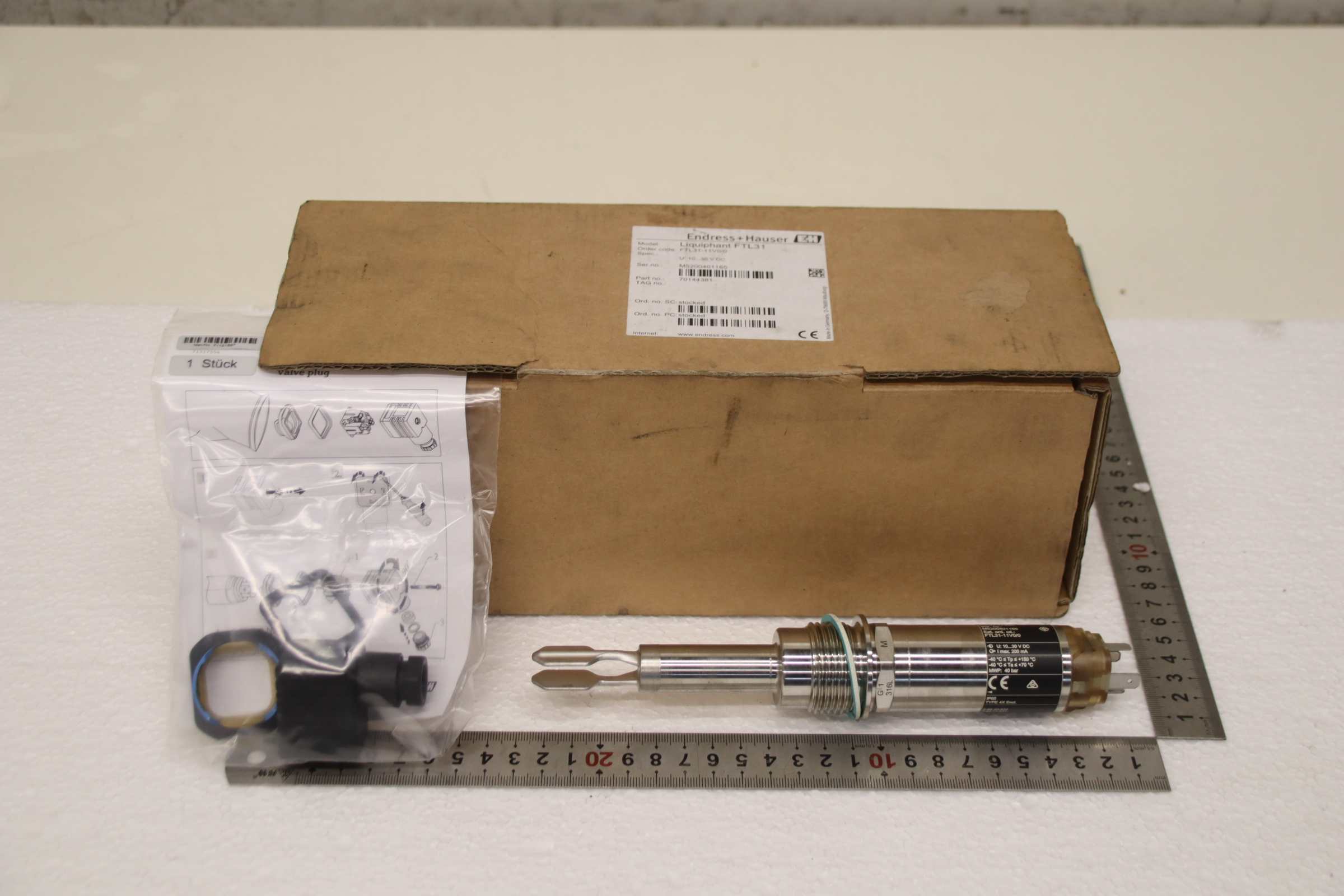 Füllstandschalter Grenzschalter von Endress + Hauser - Liquiphant FTL31-11V0/0 – Bild 3