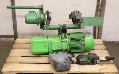Kranfahrwerk mit Elektroseilzug 2000 kg von Stahl - W 12 20  T510 S – Bild 3