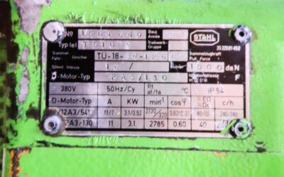 Kranfahrwerk mit Elektroseilzug 2000 kg von Stahl - W 12 20  T510 S – Bild 9